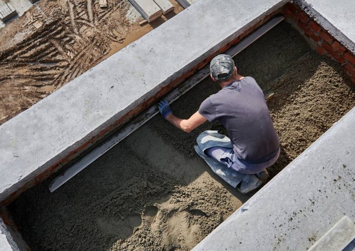 betonozás