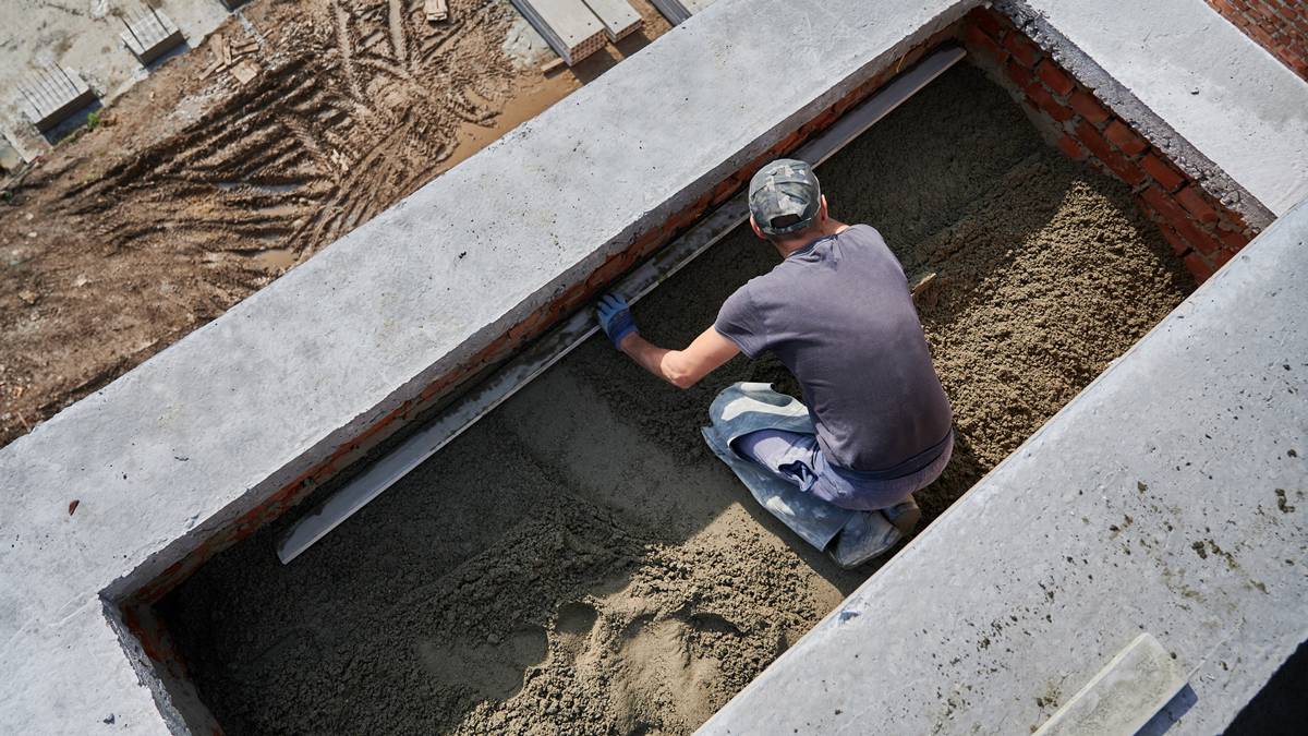 betonozás