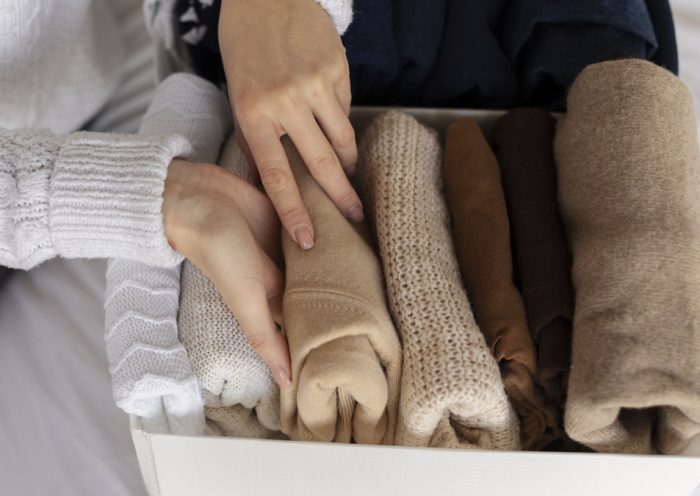 használt ruha rendezés